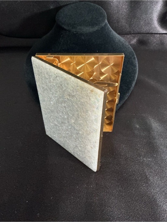60s cigarette case 1950s Confetti Lucite Retro Kandy Vintage Seigneur Cigarette Case With Lighter